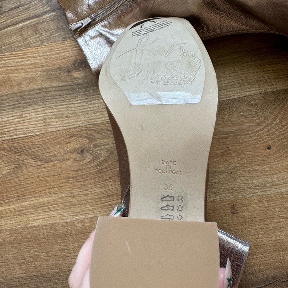 Free People Sienna Ankle Boot Bronze - Picture 11 of 11